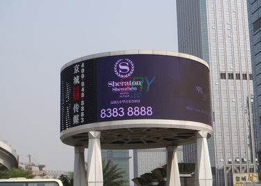 Chine Durée de vie d'écran extérieur de P5 SMD2828 LED longue tout l'affichage de mur incurvé par format de LED fournisseur