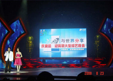 Chine Le fond d'étape de MBI5024 IC 6MM a mené le mur visuel avec le rapport contrasté fournisseur