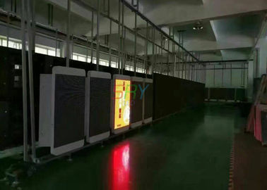 Chine Le signe polychrome extérieur HD d'affichage à LED de courrier de lampe de P 5 imperméabilisent le drapeau de réverbère fournisseur