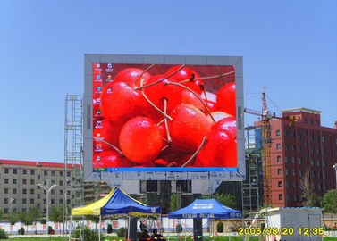 Grand affichage à LED imperméable statique de P16, Mur extérieur de vidéo de 8000 lentes LED fournisseur