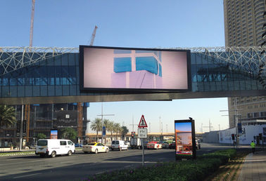 Grand affichage à LED imperméable statique de P16, Mur extérieur de vidéo de 8000 lentes LED fournisseur