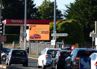La haute régénèrent le conseil grand- de publicité extérieure de l'angle de visualisation LED d'écran de mur de LED  fournisseur