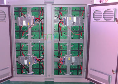 Cabinet d'écran de 1R1G1B IP65 P16 LED 8000cd/sqm avec le matériel en acier de Cabinet fournisseur