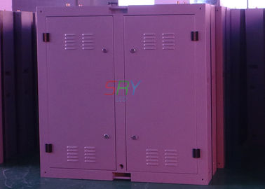 Cabinet d'écran de 1R1G1B IP65 P16 LED 8000cd/sqm avec le matériel en acier de Cabinet fournisseur