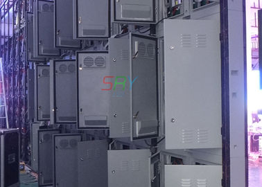 Cabinet d'écran de 1R1G1B IP65 P16 LED 8000cd/sqm avec le matériel en acier de Cabinet fournisseur