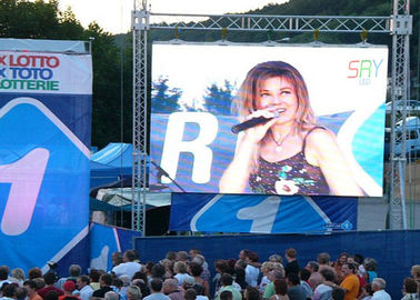 L'affichage à LED De location de concert imperméable aluminium de moulage mécanique sous pression, écran mince de LED fournisseur