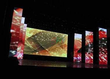 l'étape d'intérieur LED de 5mm HD examine SMD3528, affichage à LED Polychrome de fond d'étape fournisseur