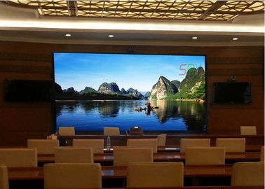 Mur visuel d'intérieur de P7.62 SMD LED, affichage orienté vers le service avant commercial fournisseur
