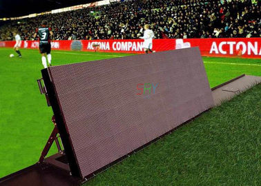 Conseils de publicité portatifs de stade de lente de l'affichage à LED De périmètre du stade P16 8000 fournisseur