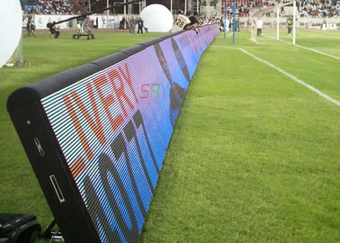 Le mobile extérieur LED examine le périmètre de RVB annonçant l'affichage à LED Pour le terrain de football fournisseur