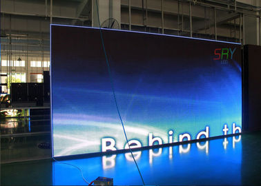 Écran d'intérieur antipoussière P7.62 d'affichage à LED de SMD Avec la distance de visuel de 7-80m fournisseur