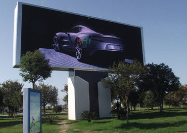7500 panneau d'affichage extérieur de l'IMMERSION en acier LED du Cabinet RVB P10 de lentes pour la publicité de bord de la route fournisseur
