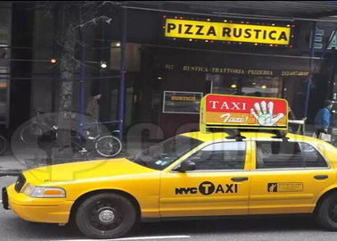 HD imperméabilisent le lancement sans fil P6mm de pixel d'écran de l'affichage à LED de toit de taxi RVB LED fournisseur