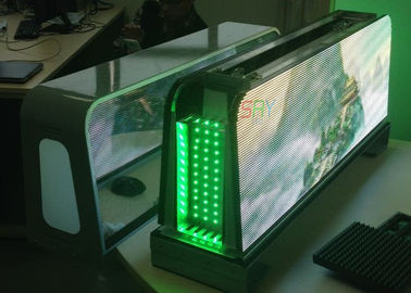 Panneaux d'affichage de publicité bilatéraux de l'affichage à LED de la voiture SMD2727 commerciale LED fournisseur