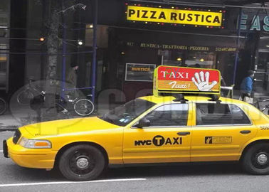 P5 imperméabilisent les tables des messages électroniques d'intense luminosité de l'affichage à LED De taxi 960x320mm fournisseur