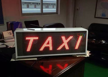 signes constants de toit de taxi du courant LED du taxi LED du poids 25kg de balayage extérieur de l'écran 1/8 fournisseur