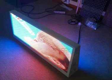 P5 imperméabilisent les tables des messages électroniques d'intense luminosité de l'affichage à LED De taxi 960x320mm fournisseur