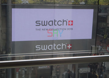 Les écrans fixés au mur de la publicité de P10 LED, PLONGENT l'affichage à LED Polychrome extérieur fournisseur