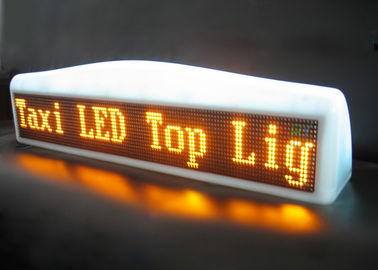 Le dessus sans fil asynchrone d'affichage à LED Du taxi IP65/HD allument les signes menés de toit de taxi fournisseur