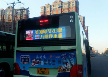 L'affichage à LED Polychrome du taxi GPRS/3G, affichage à LED Sans fil d'autobus embarque fournisseur