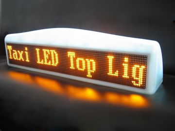 Affichage à LED Mobile du taxi P10, 96 x 16 affichage à LED Multi de couleur du pixel IP65 fournisseur