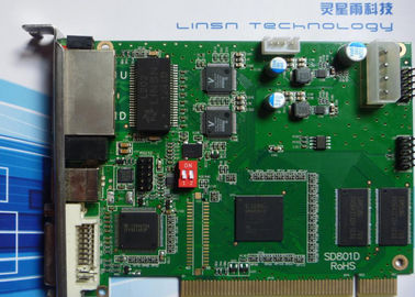 Écran du contrôle LED de LINSN envoyant la carte librement DVI avec le logiciel de CD de câbles d'USB de câble fournisseur