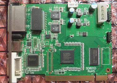 Écran du contrôle LED de LINSN envoyant la carte librement DVI avec le logiciel de CD de câbles d'USB de câble fournisseur