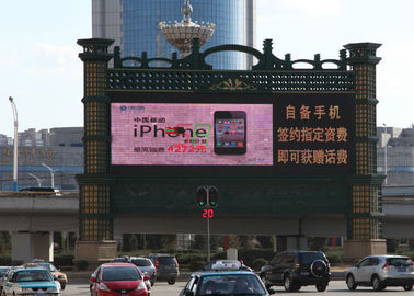 Affichage à LED polychrome extérieur de P10, Panneaux d'affichage de publicité du lieu public LED fournisseur