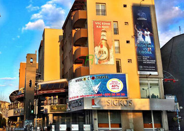 Affichage à LED polychrome extérieur de P10, Panneaux d'affichage de publicité du lieu public LED fournisseur