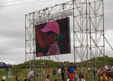 Durée de vie de location de l'affichage à LED 100000hrs du message publicitaire 10mm LED de panneau d'affichage extérieur de DIP346 fournisseur
