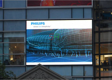 le mur de 8mm a attaché le panneau d'affichage extérieur de LED, 6500 affichage à LED des lentes IP65 HD fournisseur