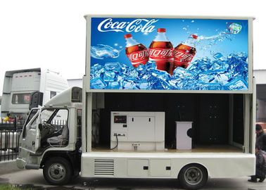 le camion de contrôle de 3G/WiFi a monté l'écran de LED, camions mobiles de la publicité de 8mm fournisseur
