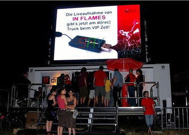 affichage à LED Mobile actuel constant monté par camion de camion de balayage de l'écran 1/4 de 12MM LED fournisseur
