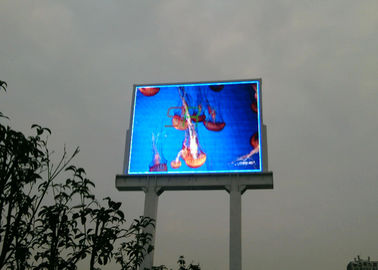 Lancement imperméable 12MM de pixel d'écran du double panneau d'affichage extérieur LED de la colonne LED fournisseur