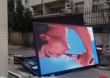 6500cd/double polychrome extérieur d'affichage à LED Service avant de sqm a dégrossi P10 le CE RoHS fournisseur