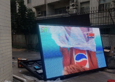 6500cd/double polychrome extérieur d'affichage à LED Service avant de sqm a dégrossi P10 le CE RoHS fournisseur