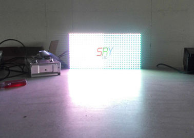1/4 module polychrome extérieur 16 x 16 d'affichage à LED du balayage P10 RVB Pointille fournisseur