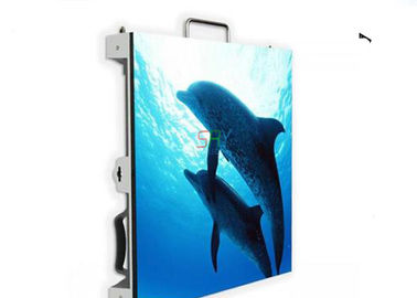 L'affichage mené extérieur polychrome de P5 SMD 3528 le Cabinet en aluminium 640mm x 640mm de moulage mécanique sous pression fournisseur