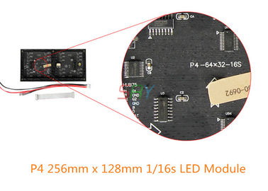 module p4 mené extérieur du module 4mm de 256mm x de 128mm asynchrone fournisseur