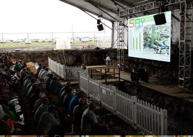 3D écran mené extérieur clair superbe de la vidéo p6 accrochant sur la botte pour l'exposition de concert fournisseur