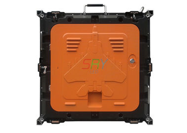 La couleur orange populaire a mené le coffret d'étalage poids léger de 640mm x de 640mm fournisseur