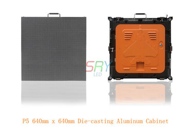 La couleur orange populaire a mené le coffret d'étalage poids léger de 640mm x de 640mm fournisseur