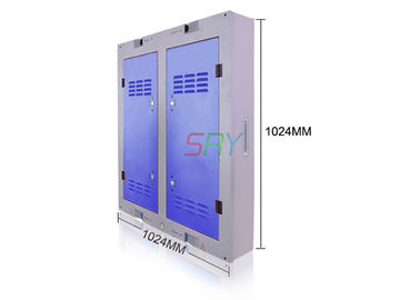 Cabinet extérieur d'affichage à LED de P8 SMD Imperméable, acier inoxydable fournisseur