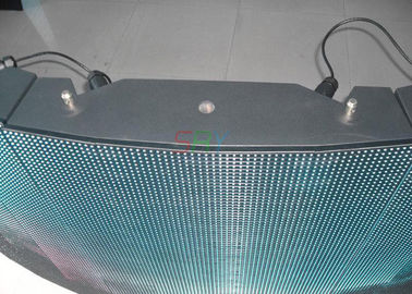 Affichage incurvé mené polychrome d'intérieur, affichage à LED imperméable HD de 6mm fournisseur