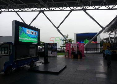 Haut économie d'énergie montée d'image pointue de l'écran PH8mm d'affichage à LED de planéité par camion fournisseur