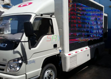 Le camion DIP346 a monté l'écran de LED, camions mobiles de panneau d'affichage légers fournisseur