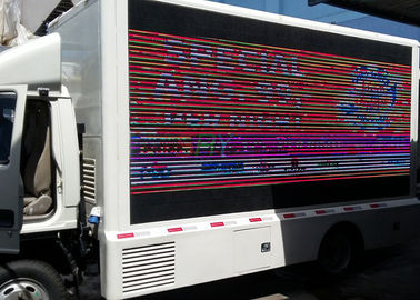 Le camion DIP346 a monté l'écran de LED, camions mobiles de panneau d'affichage légers fournisseur