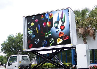 Imperméabilisez l'affichage de camion de 5mm LED, camion de publicité mené vif mobile de HD fournisseur