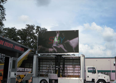 Le camion extérieur visuel de 6500nits P6 a monté le contrôle de Sychronous d'affichage d'écran de LED fournisseur