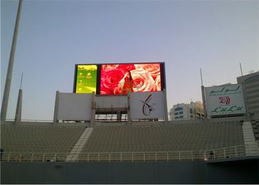 Maintien facile statique de l'affichage à LED De stade de sports de l'IMMERSION HD du balayage 1R1G1B p16 fournisseur
